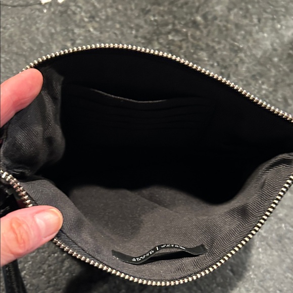 Elegant Black Beaded Clutch